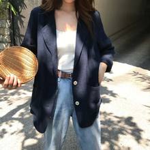 宽松休闲西服 外套女韩版 小西装 钱夫人CHINSTUDIO春秋chic网红薄款