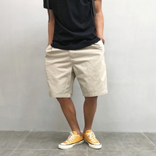余文乐同款夏季短裤日系青年工装裤韩版潮流宽松男士休闲五分裤子
