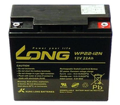 12V22AH铅酸电瓶WP22 KUNG 12N阀控免维护蓄电池原装 LONG 广隆