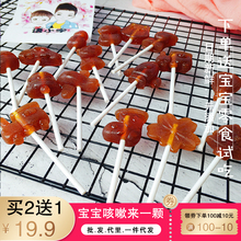 手工自制雪梨棒棒糖宝宝孕妇零食儿童食品糖果12支水果蔬菜无添加