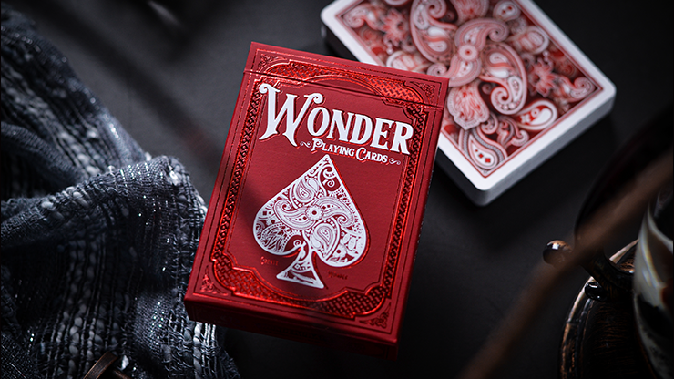 培根扑克牌 Wonder 奇迹 佩斯利压花金箔收藏纸牌