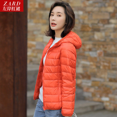女士轻薄羽绒服女2018新款短款时尚薄款羽绒内胆女外套轻羽绒女装商品大图