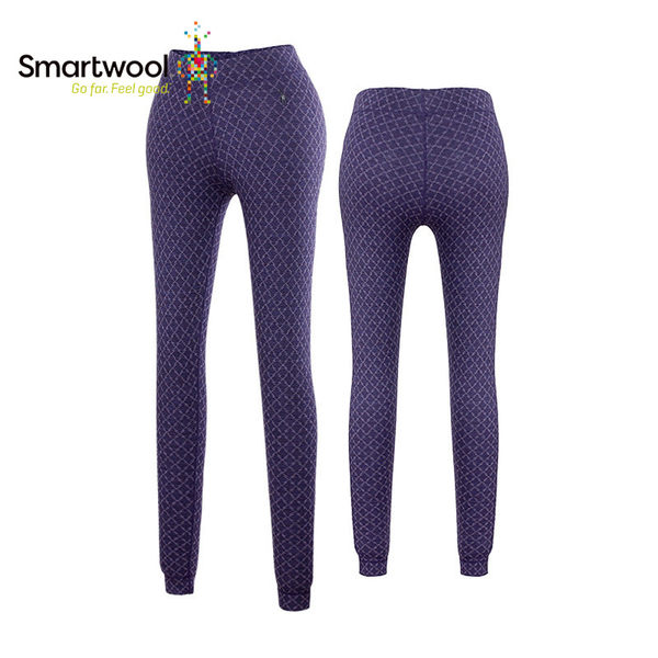 SMARTWOOL女士户外美利奴羊毛紧身保暖透气排汗功能内衣长裤SS225