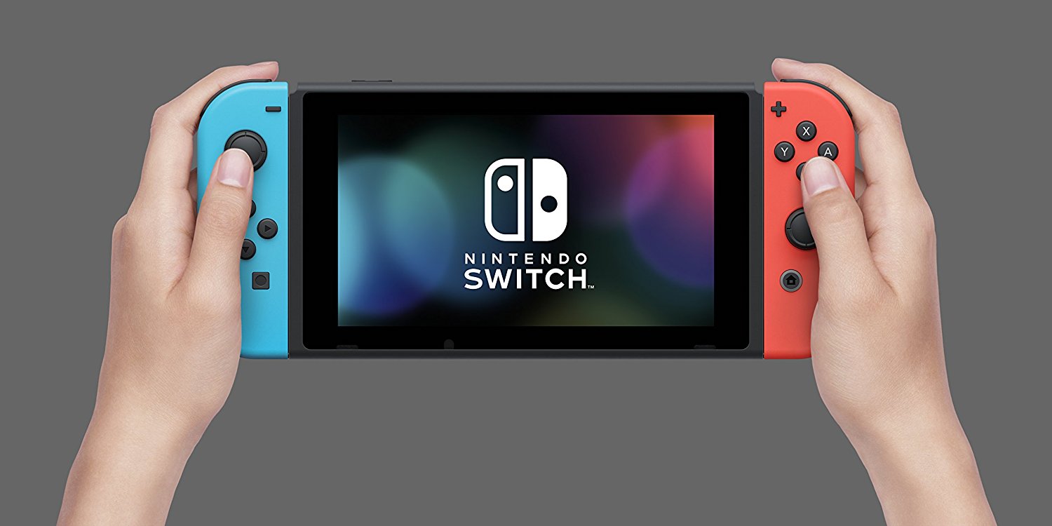正品包邮美版任天堂NS主机Nintendo Switch红