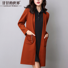 2018春装新款甘甘的世界中年女装套装大码针织外衫两件套连衣裙女图片