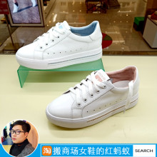 子AT301 代购 2019新款 休闲小白鞋 春国内专柜正品 TEENMIX天美意女鞋