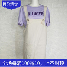 192686A769阿依莲专柜正品商场同款学院风简约时尚修身百搭背带裤