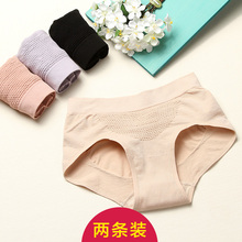 美体无痕收腹裤 秋冬产后中腰收腹内裤 女透气纯棉档收腹提臀塑身裤