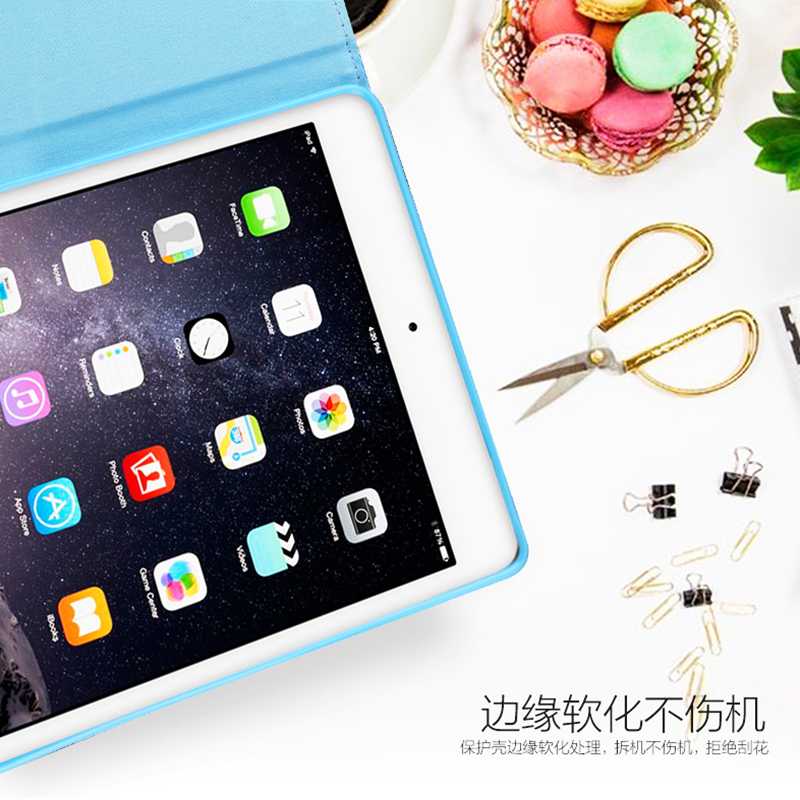 2018苹果2017新款IPadair2卡通iPad4保护套M
