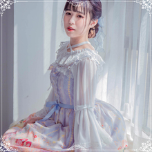 lolita原创设计夏季甜美蕾丝公主裙洛丽塔洋装 连衣裙蓬蓬裙 天使