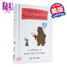 medicine你今天真好看系列Liz 漫画书 英语绘本 蠢萌画风 lobster 我可以咬一口吗 Climo best the 英文原版绘本儿童书