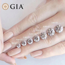 GIA裸钻石 钻戒定制 30分50分1克拉钻戒结婚戒指定制钻戒婚戒戒指