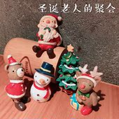可爱儿童圣诞老人雪人小玩具男女孩小朋友节日新年礼物3-8岁礼品