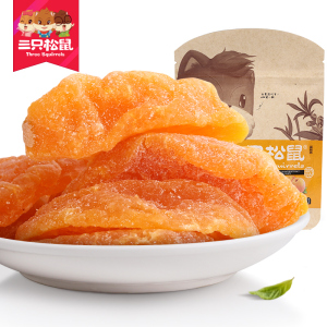 【三只松鼠_黄桃干106g】