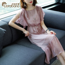 Dorabana/朵拉芭娜清仓2018夏季新款女装显瘦连衣裙图片