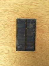 包邮2片装-5-6V180ma多晶硅太阳能电池板科技小制作手机充电