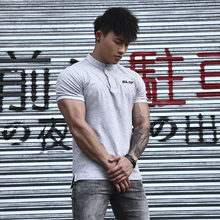 BLUESFLY运动POLO衫新品短袖训练纯色休闲宽松透气跑步撸铁上衣