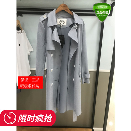 20012432 国内正品代购拉夏贝尔puella普埃拉女风衣秋夏新款599商品大图