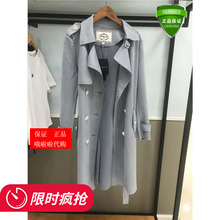 20012432 国内正品代购拉夏贝尔puella普埃拉女风衣秋夏新款599图片