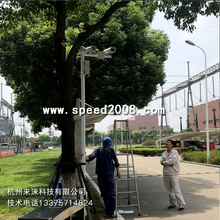 雷达测速拍照 电子警察 杭州来涞厂家HT3000D固定高清抓拍系统
