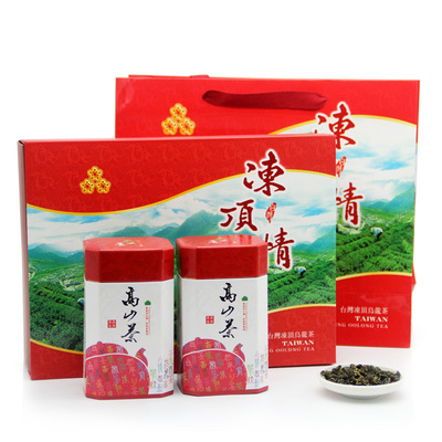 茶立莱 冻顶乌龙茶 中焙火浓香型300g冻顶情礼盒 茶叶 冻顶乌龙