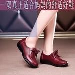 女皮鞋小英伦中跟百搭