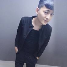 快手红人同款男士外套秋季2019新款个性潮男精神社会小伙修身夹克