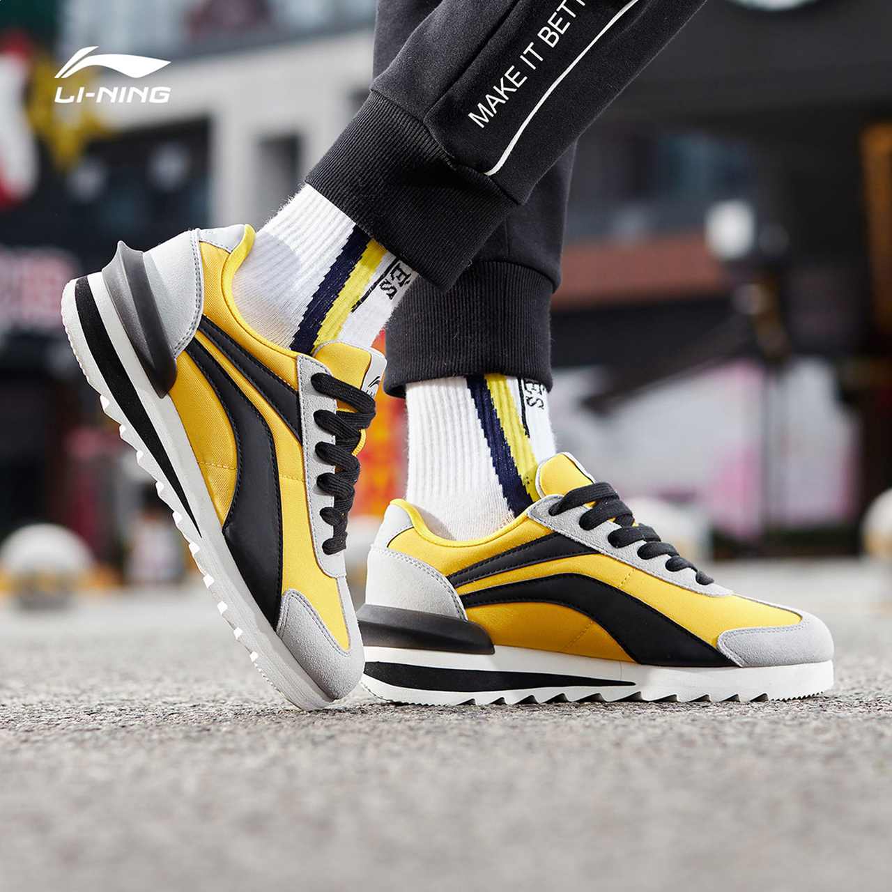 Li Ning Casual Shoes Women's Shoes 2019 New Lightweight Casual Board Shoes Women's Low Top Sports Shoes AGCP256