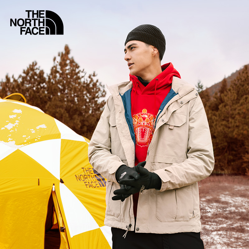 The NorthFace North Charge Coat Men's Outdoor Waterproof and Breathable Multi Pocket Coat New | 4979