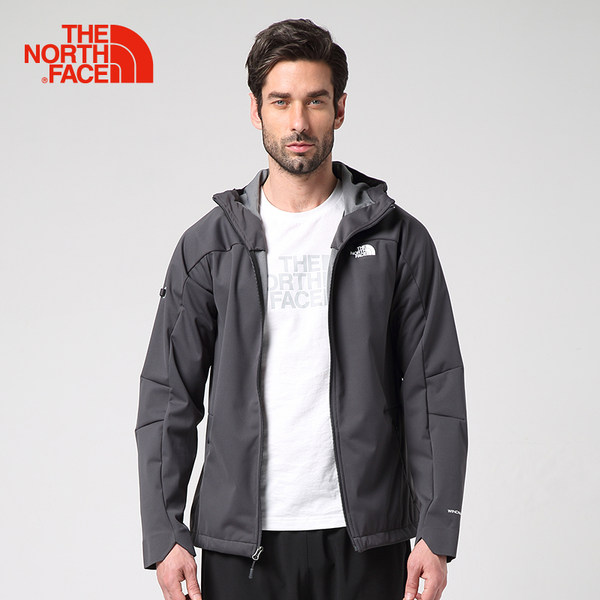 TheNorthFace北面春秋轻薄防风防泼水户外运动男软壳夹克|2SLS