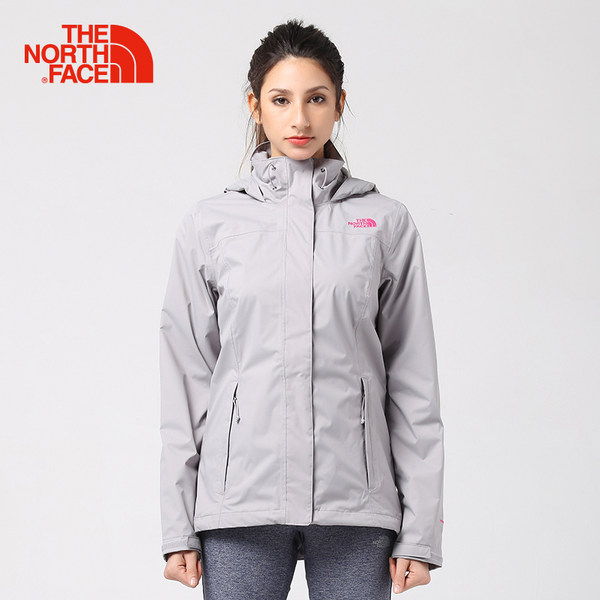 TheNorthFace北面防水透气防风保暖户外徒步女冲锋衣外套|2U8U
