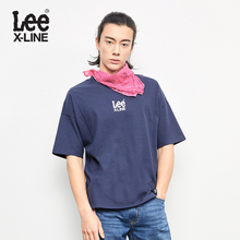 T恤L319171RFB8D LINE藏蓝色短袖 2018春夏新品 Lee男装