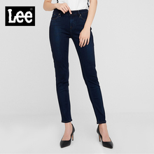 Lee2018年秋季新品BodyOptix洗水磨白女款九分牛仔裤LWS4333YP9GU图片