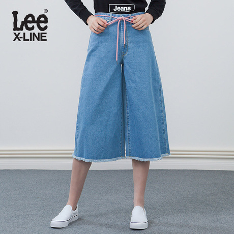 Lee女装 x-line低腰时尚牛仔裤L320243HH8LS商品大图
