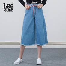 Lee女装 x-line低腰时尚牛仔裤L320243HH8LS图片