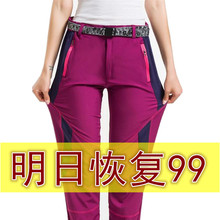 徒步运动透气防晒大码 快干登山长裤 男女夏季轻超薄款 户外速干裤