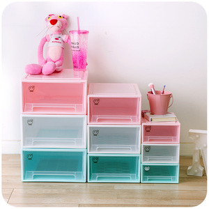 多功能透明抽屉式收纳箱