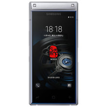 翻盖智能商务手机 W2019双卡双待 W2019 Samsung 三星 原封正品