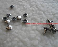 皮具箱包配件铆钉鉻色0.6厘米铆钉鉚扣圆钉,5元30套