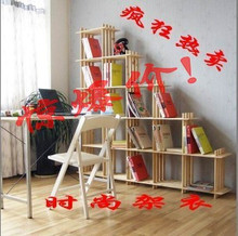 环保玩具收纳架 花架实木创意格子货架置物架层架书架简易窄鞋架