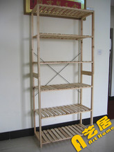 【艺居SV58188601】实木置物架 花架 杂物架储物架 阳台架