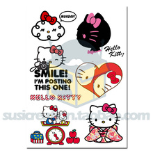 行李箱手提电脑 滑板 PVC贴纸 防水 独家定制 凯蒂猫 Hellokitty