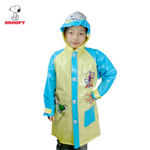 正品 儿童雨衣男童女童中大童雨披小学生防水雨衣 史努比snoopy