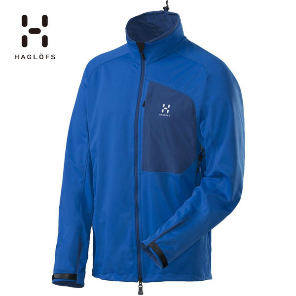 HAGLOFS/火柴棍 男款舒适高弹力保暖防风防泼水立领软壳衣 602043
