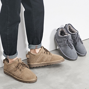 青年加绒保暖面包鞋雪地靴