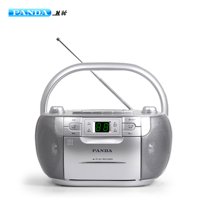 PANDA/熊猫 CD-103CD面包机收录音机磁带机播放机便携式cd机播放器收录机收音机家用英语教学用学习机胎教机