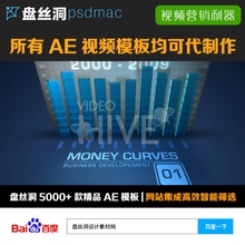 AE模板/模版-0644 公司企业年会数据图形化可视化商务介绍