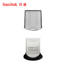 SanDisk闪迪 酷豆CZ43 u盘128gu盘 高速usb3.0 金属加密 迷你u盘128g车载音乐优盘
