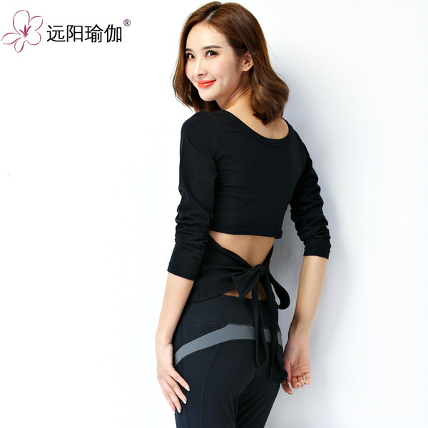 远阳瑜伽服长短袖运动健身瑜珈舞蹈服女上衣