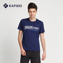 字母印花运动休闲T恤CN7342S23 男士 夏季新品 RAPIDO专柜同款
